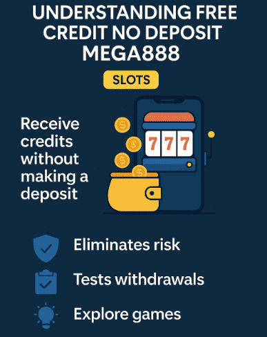 Benefits of Free Credit No Deposit Mega888