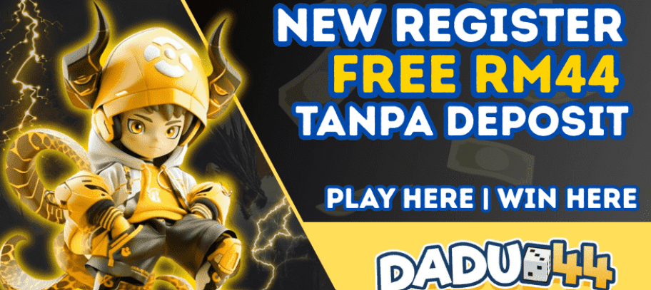 Dadu44 Free Credit RM50 No Deposit