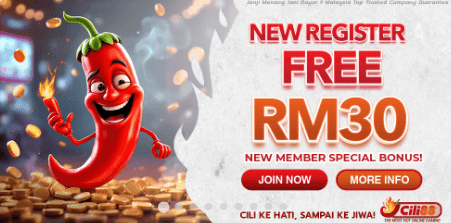 Cili88 Free Credit RM50 No Deposit